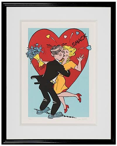 BLONDIE AND DAGWOOD HEARTS AND 3868a2