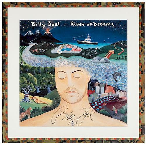 BILLY JOEL AUTOGRAPHED RIVER OF 3868ff