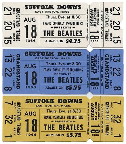 GROUP OF THREE BEATLES SUFFOLK DOWNS