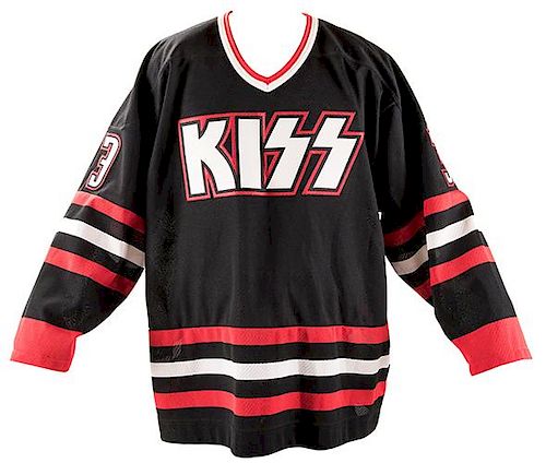 KISS PETER CRISS HOCKEY JERSEY.Kiss