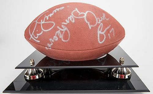 SIGNED BILL PARCELLS AND NEW YORK