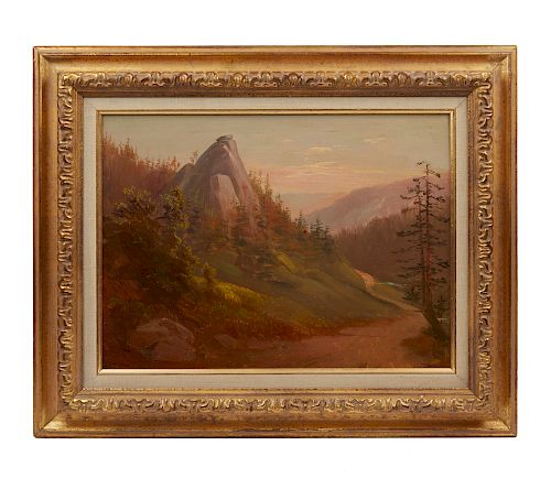 THOMAS HILL 1829 1908 PAINTING  3869b7