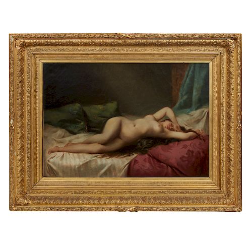 ANGELO ASTI 1847 1903 PAINTINGFramed 3869dc