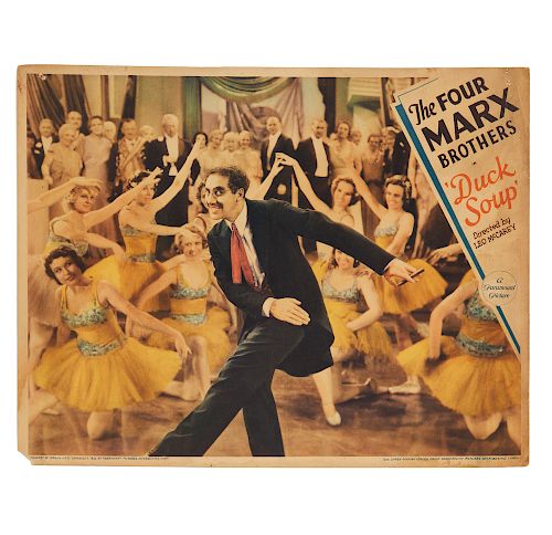 "DUCK SOUP" (PARAMOUNT, 1933) LOBBY