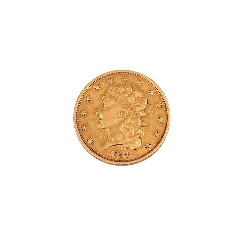 1834 LIBERTY HEAD 5 GOLD COIN1834 386a21