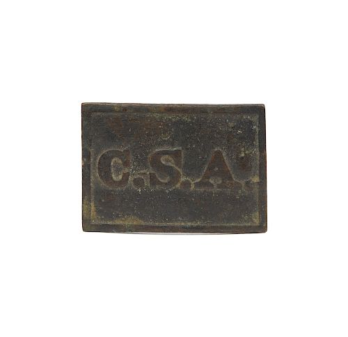 CONFEDERATE VIRGINIA STYLE RECTANGULAR 386a36