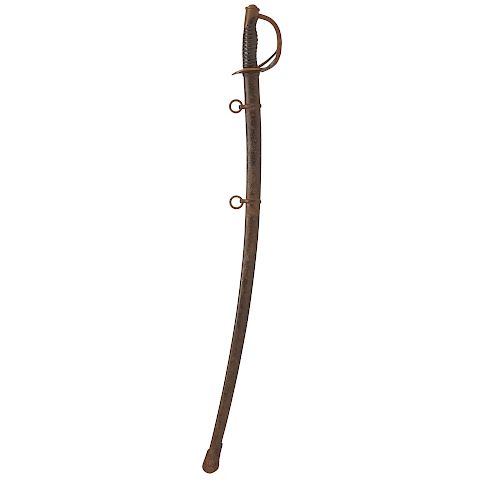 U.S. 1860 CAVALRY SABER AND SCABBARDA