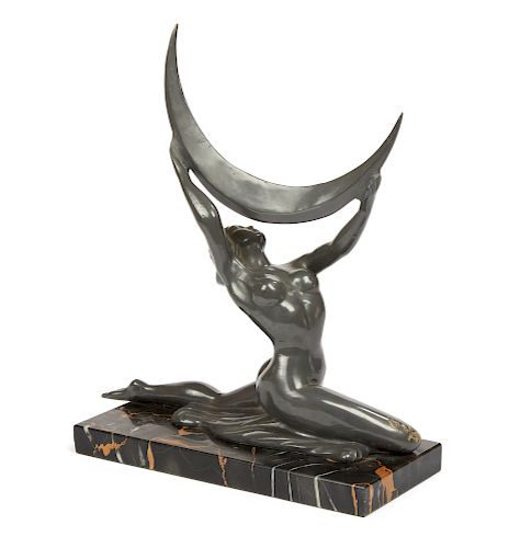 ART DECO BRONZE NUDEArt Deco bronze 386aca