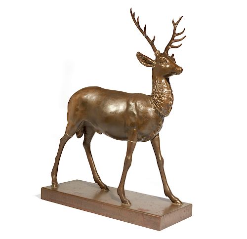 J W FISKE DEERJ W Fiske cast 386ac7