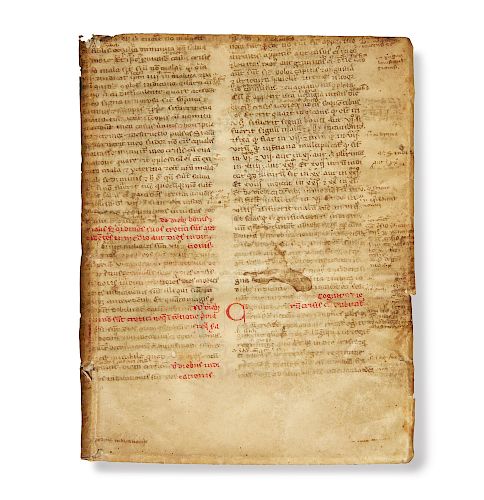 1630 MANUSCRIPT1630 Manuscript: Persio: