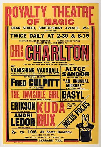 CHARLTON, CHRIS. ROYALTY THEATRE