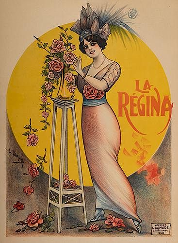 REGINA. LA REGINA.Paris: Affiches L.