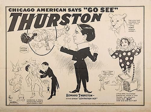 THURSTON HOWARD CHICAGO AMERICAN 386bca