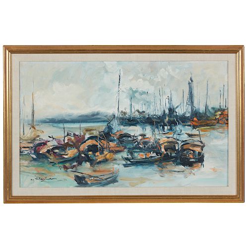 NGUYEN TRI MINH 1924 2010 PAINTINGFramed 386c25