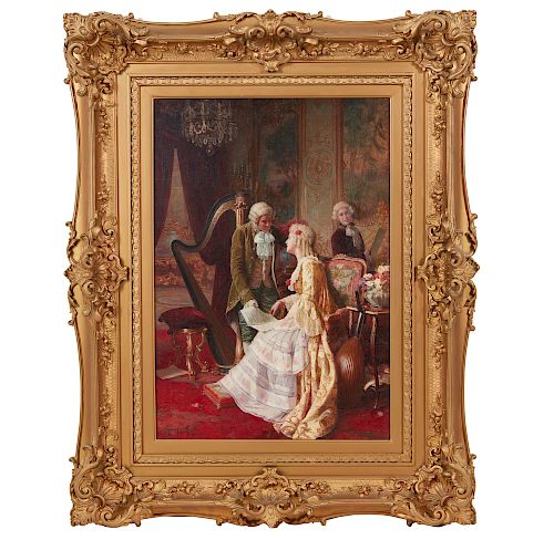 GIUSEPPE GUIDI (1884-1931) PAINTINGFramed