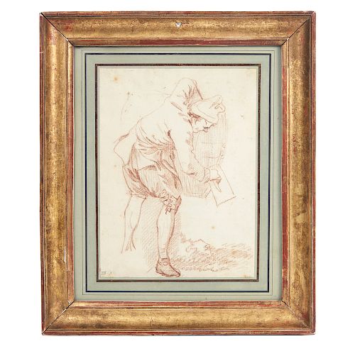 EDME BOUCHARDON (1698-1762) DRAWINGFramed