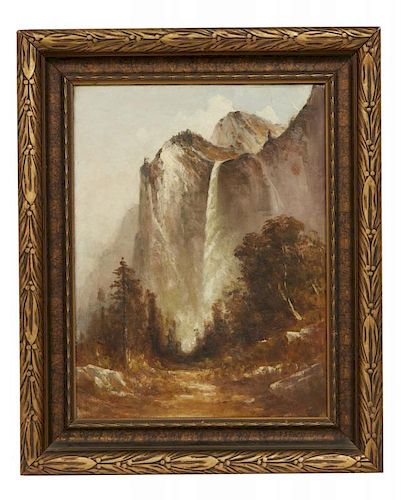 THOMAS HILL 1829 1908 PAINTING  386d32