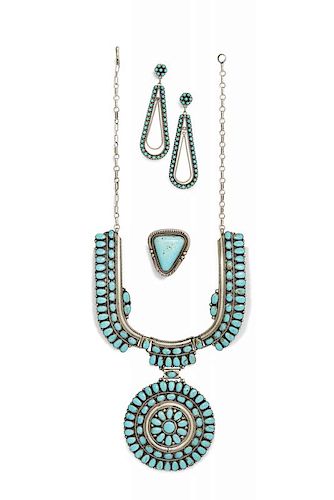 SOUTHWEST STERLING AND TURQUOISE 386d7d