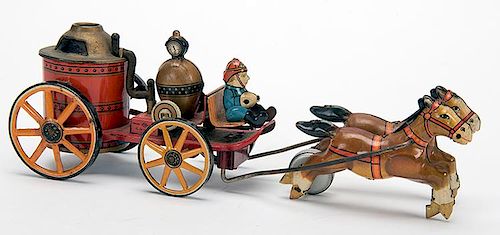 HORSE DRAWN FIREFIGHTING VEHICLEHorse Drawn 386d9b