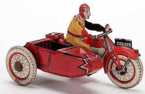 MOTORCYCLE WITH SIDECARMotorcycle