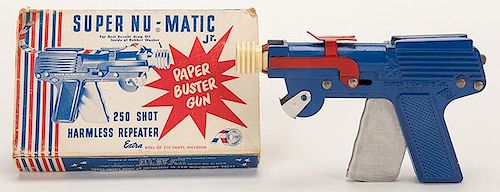 SUPER NU-MATIC JR. PAPER BUSTER GUNSuper