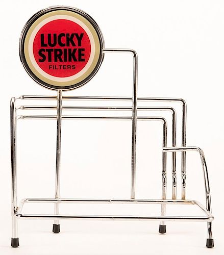 LUCKY STRIKE CHROME AND PLASTIC CARTON