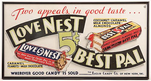 TWO LOVE NEST FIVE CENT CANDY BAR