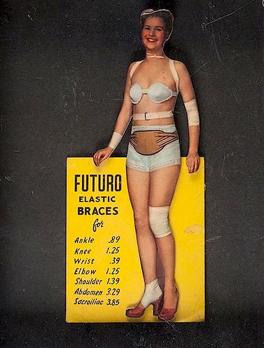 ñFUTURO ELASTIC BRACESî DISPLAYñFuturo