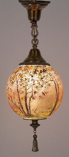 HANDEL BIRDS IN FLIGHT HANGING LAMP