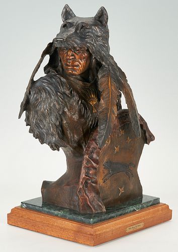 KEN PAYNE BRONZE SCULPTURE, WALKS