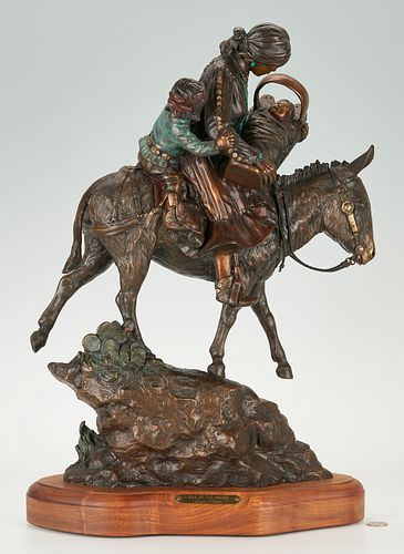 SUSAN KLIEWER BRONZE SCULPTURE,