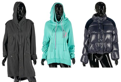 3 COUTURE COLD WEATHER GARMENTS,