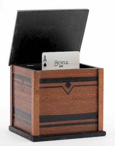 RISING CARD CHEST LONDON DAVENPORT S 3871d4