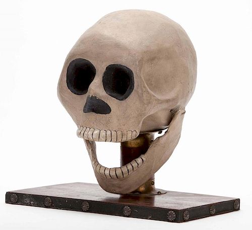 TALKING SKULL COLUMBUS GRANT REILLY  3871e4