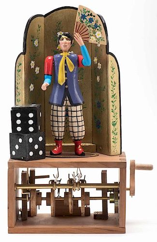 CLOWN WITH VANISHING HEAD AUTOMATON  3871f5