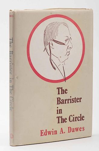 DAWES, EDWIN. THE BARRISTER IN THE CIRCLE.