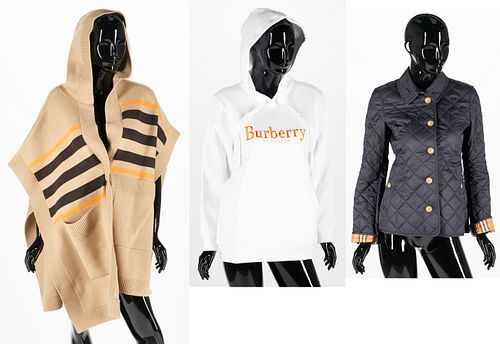 3 BURBERRY COLD WEATHER GARMENTSThree