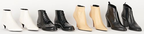 4 PAIRS OF CELINE BOOTS, ACADEMY,