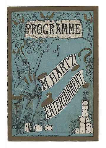 HARTZ, JOSEPH MICHAEL. PROGRAMME OF