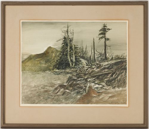 WALTER HOLLIS STEVENS W C LANDSCAPE 387450