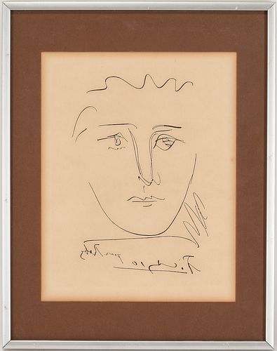 PICASSO ETCHING POUR ROBYPablo 3874dd