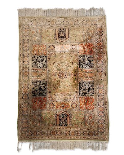 A KASHMIRI CARPETA Kashmiri carpet 384ef6