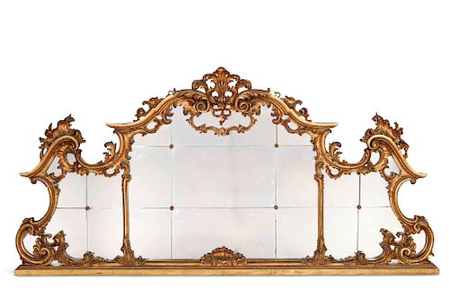 A CONTINENTAL ROCOCO STYLE GILTWOOD 384f27