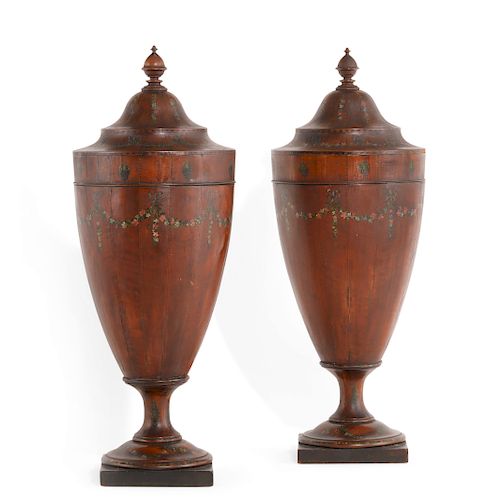 A PAIR OF GEORGE III STYLE MAHOGANY 384f35