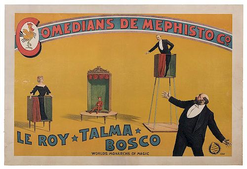 COMEDIANS DE MEPHISTO CO LEROY TALMA BOSCO LeRoy  384fa5