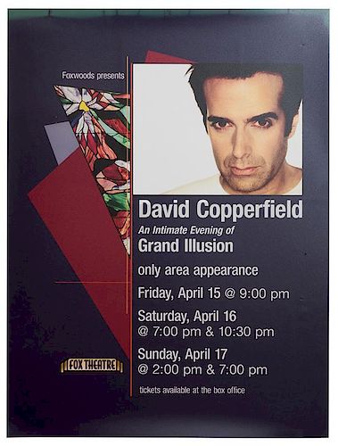 FOXWOODS PRESENTS DAVID COPPERFIELD.