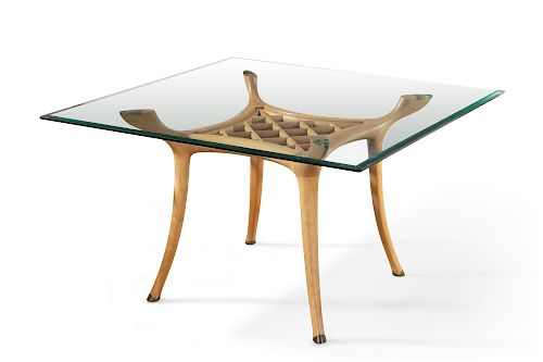 A CECCOTTI COLLEZIONI DINING TABLE,