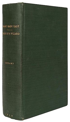 BOUND VOLUME OF DEVANT’S WORKS,