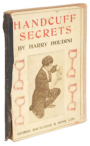 HANDCUFF SECRETS Houdini Harry 3851a0