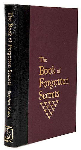 THE BOOK OF FORGOTTEN SECRETS Minch  3851ac
